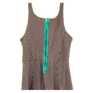 A line dress with small flare for extra flirt.